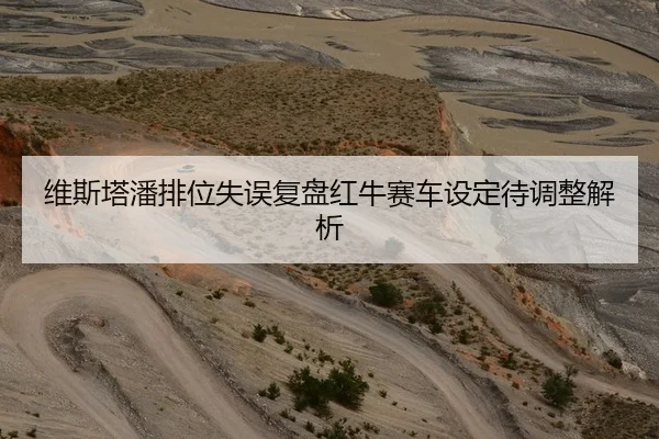 维斯塔潘排位失误复盘红牛赛车设定待调整解析